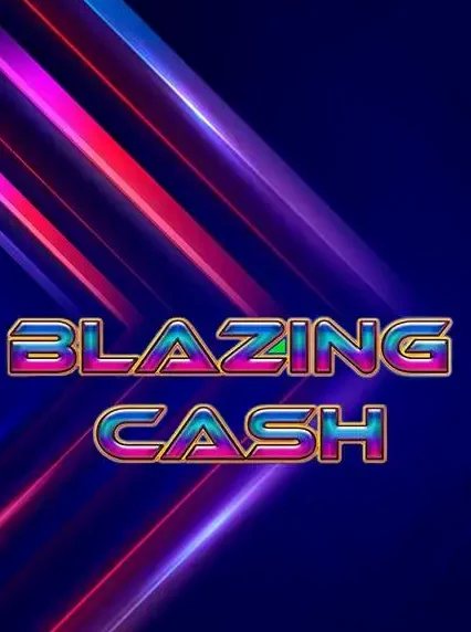Decorative casino game artwork for Cazeus: Blazing Cash