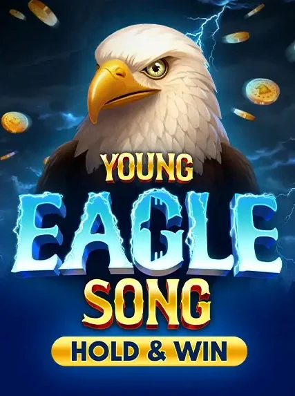 Decorative casino game artwork for Cazeus: Young Eagle Song